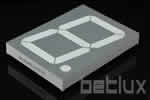 single digit led | 7 segment display | 4.0 inch bicolor