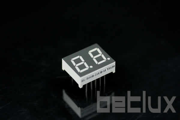 0.40 inch double seven segment led display