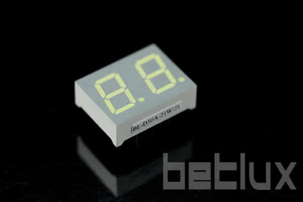 0.50 inch double seven segment led display