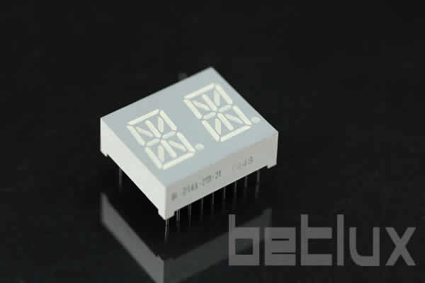 0.54 inch double alphanumeric led dispaly