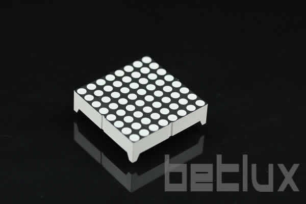 1.2 inch height 8x8 LED dot matrix, bi-color