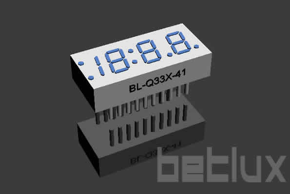 0.33 inch four seven segment led display