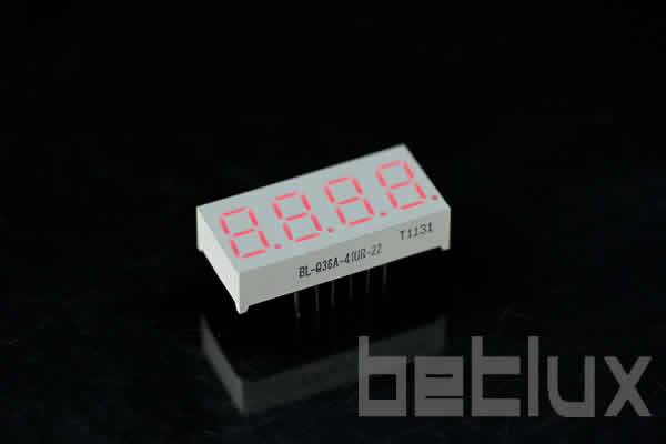 0.36 inch four seven segment led display