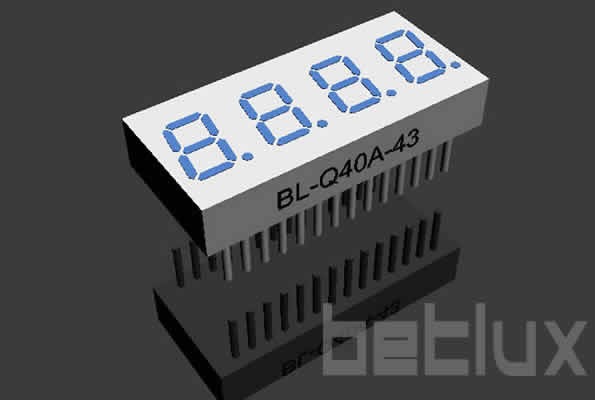 0.40 inch four seven segment led display