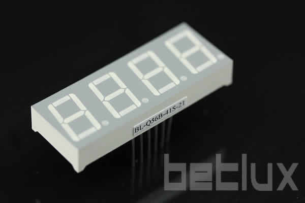 1.2 inch four seven segment led display