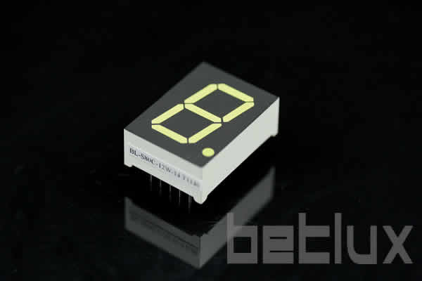 0.80 inch single seven segment led display