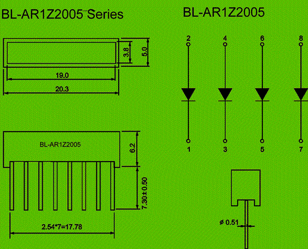 Light Bar | LED display Package diagram 