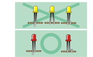 soldering led